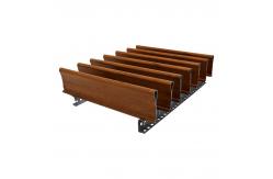 China Droplet Shape Aluminium Alloy Profile Cladding Metal Suspended False Ceiling Panel supplier