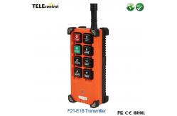 China Telecontrol  8 push buttons industrial remote control F21-E1B transmitter supplier