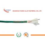 200C PTFE Insulated KX Thermocouple Cable IEC Color Code For Thermocouple Sensors for sale