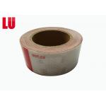 Light Clear Red And White Reflective Safety Tape  For Trucks  2inch*25m 1inch*45.72m for sale
