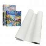 Wide Format Inkjet Printing Polyester Canvas Roll For Inkjet Printers