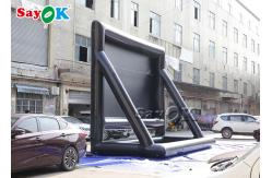 China Inflatable Cinema Screen Airtight Waterproof Inflatable Movie Screen For Projection supplier
