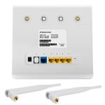 Unlocked SIM Cat6 Wireless Wifi Router 4g Dual Band SMA Antenna Voice RJ11 RJ45 for sale