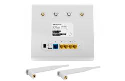 China Mobile Hotspot Dual SiM Mobile Router 2400Mah 4G LTE Wireless Router supplier