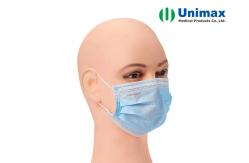 China 17.5x9.5cm Disposable Earloop Face Mask Surgical Use supplier