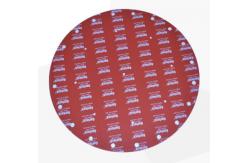 China Customized Thickness Valve Rubber Diaphragm With Low Compression Set supplier