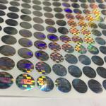 Printable Hologram Adhesive Sticker Label Waterproof Laser Sticker Paper For Packaging for sale