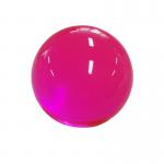 3 4 5 inch transparent colored resin ball UV ball glow in dark glitter ball for sale
