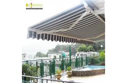 China Home Patio Motorized Waterproof Retractable Awning With Screen supplier