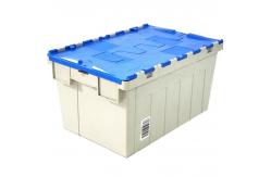China FIRST 600*400*315mm Plastic Attached Lid Container Multifunction Moving Stack and Nest supplier