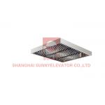 Ceiling Acrylic Transparency Passenger Elevator White Arch Light Emitting Panel