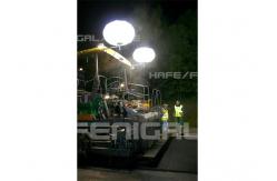 China Highway Pavement Construction Safety Glare Free Inflatable Lighting Balloon 360 Degree Illumination supplier