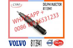China Common Rail Fuel Injector BEBE4C00001 BEBE4C00101 8113941 for D12 TRUCK supplier
