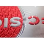 Soft  Iron On TPU Badges Silk Screen Printing 3D Embossed Logo Heat Transfer for sale