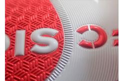 China Soft  Iron On TPU Badges Silk Screen Printing 3D Embossed Logo Heat Transfer supplier