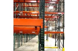 China 5100lbs Weight Capacity Corrosion Protection Easy Assembling Teardrop Pallet Shelves supplier