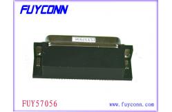 China Amphonel 957 100 way Centronics Connector Right Angle PCB Mounting supplier
