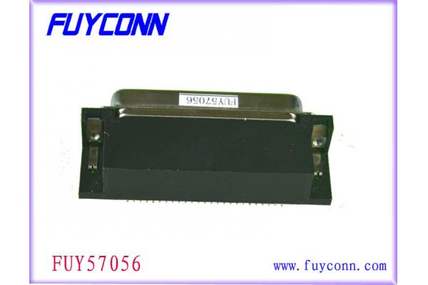 100 Way Female Right Angle Connector PCB Mounting