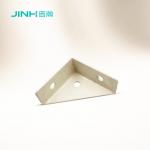 KD Furniture Metal L-brackets with 3 holes Strengthening Cabinet Frames 92x66x18.5mm for sale