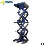 Stationary 5-6 Ton Marco High Scissor Lift Table with CE Approved and Durable Construction for sale