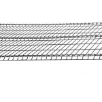 3d V Mesh Fencing Pvc Green / Black / Grey Metal Fence Wire Mesh Security for sale