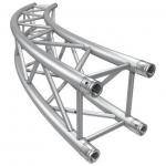 Aluminum Stage Arch Lighting Truss Display Black Or Customized Aluminum Alloy 6082-T6/6061-T6 for sale
