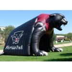 Inflatable Blue Helmet Tunnel Sport Games Hot Inflatable Finger Tunnel