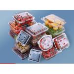 China Customized Design Recyclable PET Food Packaging Box with Heat Sealing for Fruits and Vegetables for sale