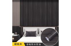 China Wood Design Self Adhesive PVC Wallpaper 3D Rolls with Mould-Proof Matt Function supplier