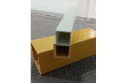 China High Strength Frp Pultruded Pipe Fiberglass Square Tube For Building Industry supplier