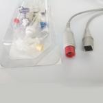 White PVC Disposable Pressure Transducers For Abbott 6 Months Warranty for sale