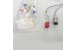 China Single Channel PVC Disposable Pressure Transducers Edward Connector supplier