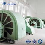 100kw-50mw Pelton Turbine Generator Stainless Steel Cast Iron F Insulation Air/Oil Cooling 6-10kV Rated Voltage for sale