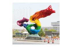 China Handmade Realistic Topiary Sculpture For Public Parks supplier