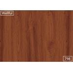 Brown Wood PVC Furniture Film 1000mm For Vinyl Dry Back Flooring for sale