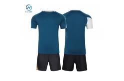 China Dynamic Football Jersey Lightweight Breathable Polyester Customizable Player Name Ergonomic Fit supplier