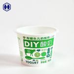 Freezer Usage 	IML Cup Small Round Plastic Containers  Scratch Resistant for sale