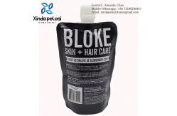 China Custom Printing Small Liquid Packaging Standing Pouch Spout Pouch Energy Packaging Bag supplier