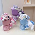 Cartoon Kuromi Doll Bouquet Creative Gift Birthday Gift Bouquet for Girlfriend Graduation Season Valentine's Day Gift for sale