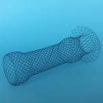 Ni Ti Alloy Covered Esophageal Stent Self Expandable With CE ISO Certificate for sale