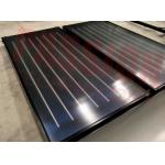 Aluminum Blue Absorber Flat Plate Solar Collector Hotel Solar Hot Water Heater for sale
