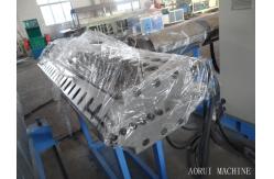 China Advertising WPC Board Making Machine Double Screw WPC Board Extrusion Line supplier