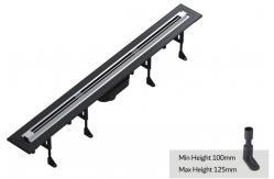 China DIY Length Vertical Shower Drain Adjustable Hight Shower Drains Smart Living supplier