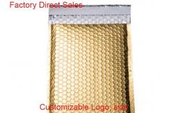 China Aluminum Foil Metallic Bubble Mailers Self Adhesive Seal Shiny / Matte With Logo supplier
