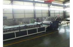 China Vacuum 100pcs/Min Corrugation Paperboard Flute Lamination Machine Semi Automatic supplier