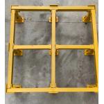 Customized Pultruded Tube For Structure For Building Construction Or Road Projects And Goods Shelf for sale