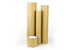 China Movable Metal Cap Paper Composite Cans Without Label Map Packaging Tubes supplier