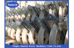 China Overhead Line Single Nylon Wheel Transmission Conductor Stringing Blocks supplier