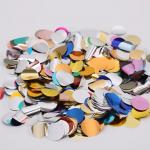 Round Aluminum Foil Flame Retardant Paper Confetti Cannon Metal Boom Manual Party Popper