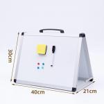 Magnetic Portable Foldable Desktop Whiteboard Dry Erase Whiteboard With Stand